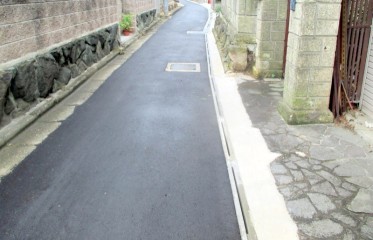 都市型街渠／大阪府富田林市内生活道路