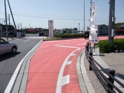 都市型側溝/道の駅藤川宿(愛知県岡崎市)