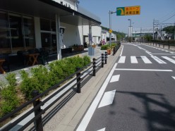 都市型側溝/道の駅藤川宿(愛知県岡崎市)