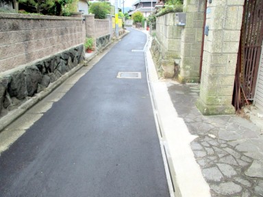 都市型街渠／大阪府富田林市内生活道路