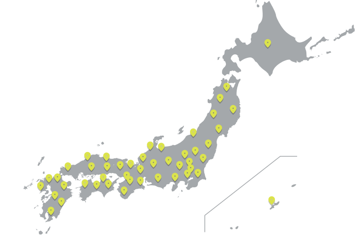 施工事例対応マップ